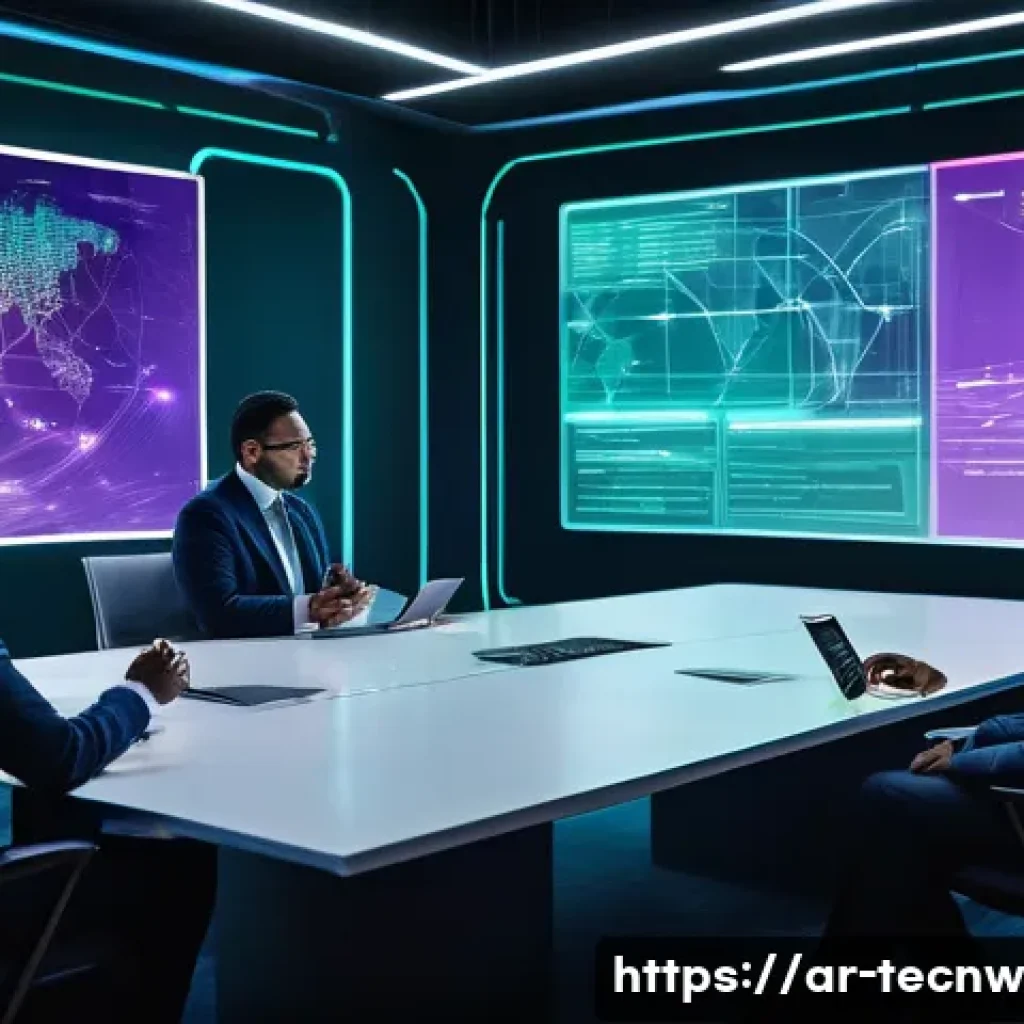 테크노사피엔스의 정치적 영향력 - **Prompt:** A dynamic, futuristic scene depicting the "Power of Data" and "AI as a Hidden Engine of ...